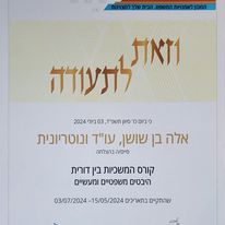 אלה בן שושן עורכת דין ונוטריונית - העברה בין דורית – גלריה – 3