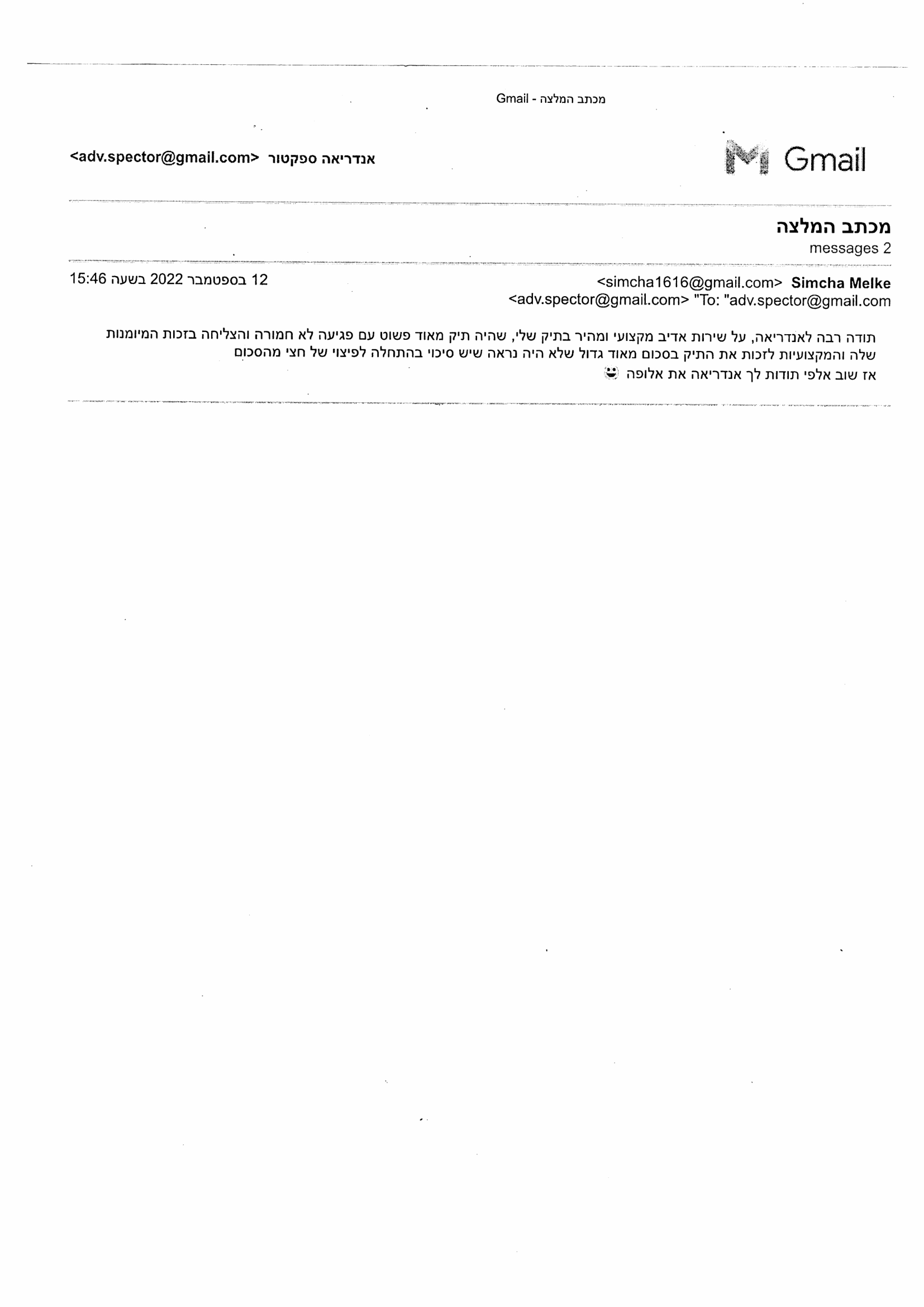 עו"ד אנדריאה ספקטור – גלריה – 6