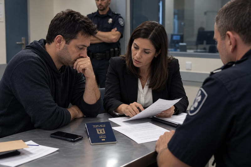 אין לחתום על מסמך שאינו מובן, ובוודאי שאין להסכים להסגרה ללא ייעוץ משפטי מתאים. אילוסטרציה: AI