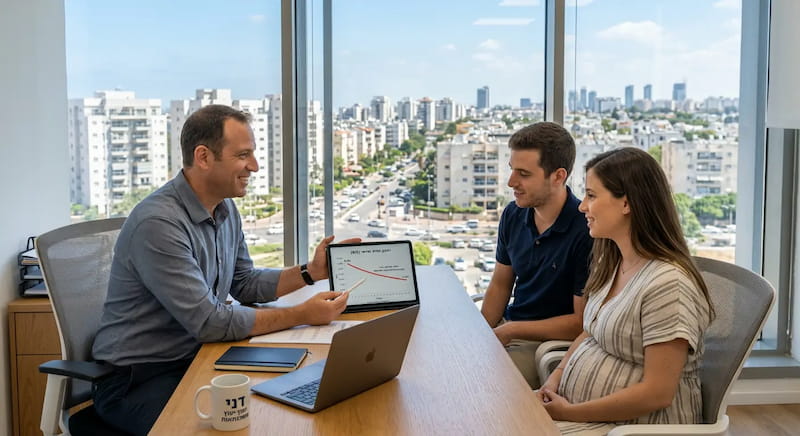 תכנון נכון שמוריד את ההחזר החודשי. אילוסטרציה AI