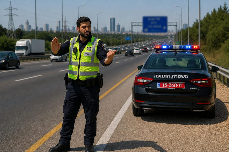 בלי שוטר ובלי עצירה בצד? מצלמות המהירות מאפשרות אכיפה - והדוח מגיע אחר כך. אילוסטרציה: AI