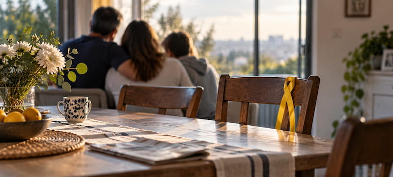 המציאות מורכבת גם אחרי השיבה הביתה. אילוסטרציה: AI