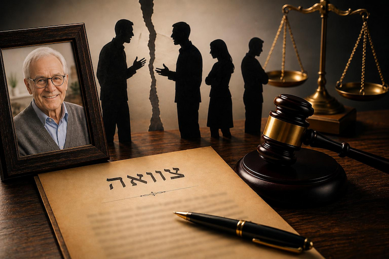 כשאדם עוצם עיניים, הקרב על צוואתו מתחיל: מתי צוואה פסולה ומתי היא בלתי ניתנת לערעור?