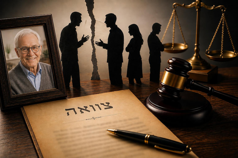 כשאדם עוצם עיניים, הקרב על צוואתו מתחיל: מתי צוואה פסולה ומתי היא בלתי ניתנת לערעור?