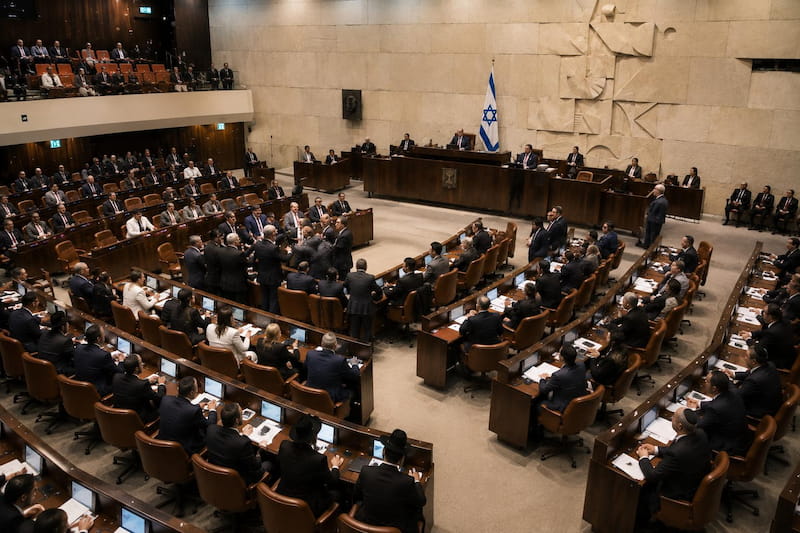 הכנסת דנה בשורת הצעות חוק שמעוררות מחלוקת ציבורית ומשפטית. אילוסטרציה: AI