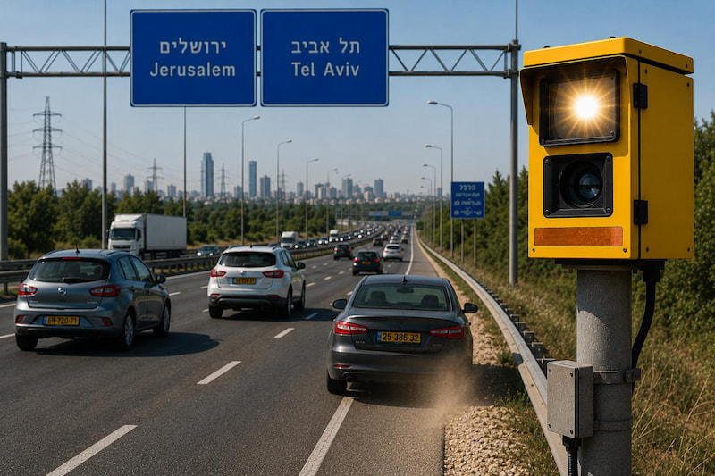 גם 3 קמ"ש מעל המותר יעלו לכם ביוקר: מהפכת מצלמות המהירות יוצאת לדרך