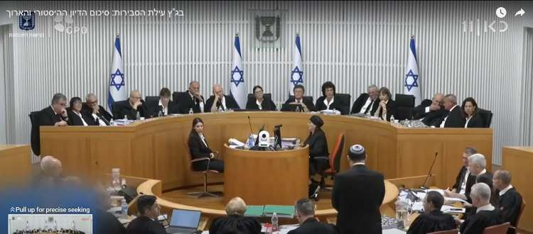 הדיון הדרמטי בבג"ץ עילת הסבירות: הדרמה והשערוריות